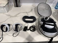 Sony PlayStation PS VR2 Corded Headset & Sense Controllers - White
