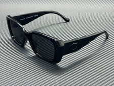 COACH HC8435U 500287 Black Grey Women's 54 mm Sunglasses