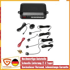 Rückfahrwarner Auto 4 Sensoren Schwarz Universal Nachrüsten PDC Auto