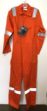 NEW Sz 46 Diablo Orange Reflective Anti-Flame FR AS ARC Coveralls A1, B1, C1, F1