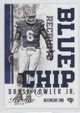 2015 Panini Prestige Blue Chip Recruits Dante Fowler Jr #6 1s8