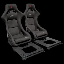 Mini R53 Cooper S HELL Bucket Seats – Track/Race, w. Direct-Fit Subframes