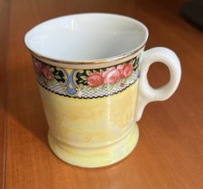 Vintage Czechoslovakia Shaving Mug, Hand Painted, Circa 1940s?, Good Condition !