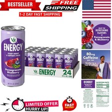 Energy Pomegranate Blueberry Energy Drink, 8 fl oz Can 24 Pack