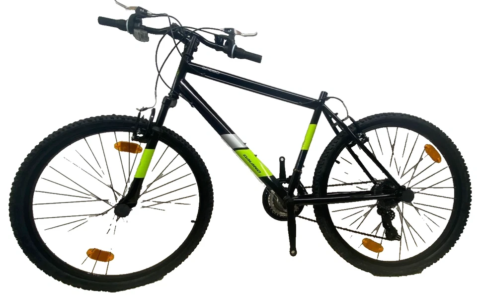 Galano Toxic 26″ Mountainbike | 21-Gang | Hardtail MTB – Schwarz/Grün - Bild 3 von 4