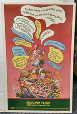 CANDIDE Vintage Original Broadway Window Card Poster 1974