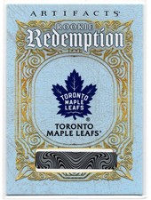 2025-26 Upper Deck Artifacts Rookie Redemption Maple Leafs ??Cowan?? Rookie /999