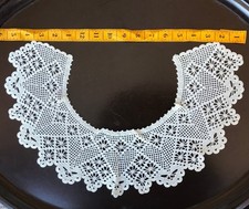 Vintage Crochet Lace Collar