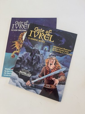 STARBLAZE Graphic Novels GATE OF IVREL Claiming Rites Fever Dreams Fancher