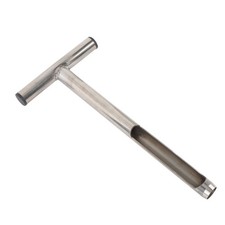 12in Soil Sampler Stainless Steel T Handle Long Durability Portable Soil Sample