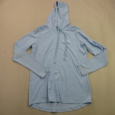 Vineyard Vines Edgartown T-Shirt Hoodie Women's Small S Blue Whale Logo Pullover