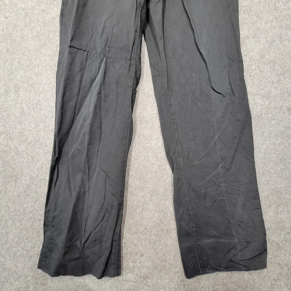 Incotex Mens Faded Black Chinolino Pants Size 34 (32 Actual) - Image 4 of 4