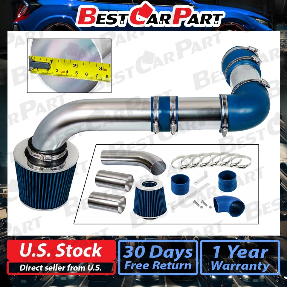 BCP BLUE 1990 1991 1992 Firebird V8 5.0/5.7L entrada de ar frio + filtro - Imagem 2 de 4