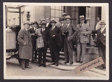 Antique c1920s Photo Australian Cricket Team Gleneagles Signed By Arthur Mailey