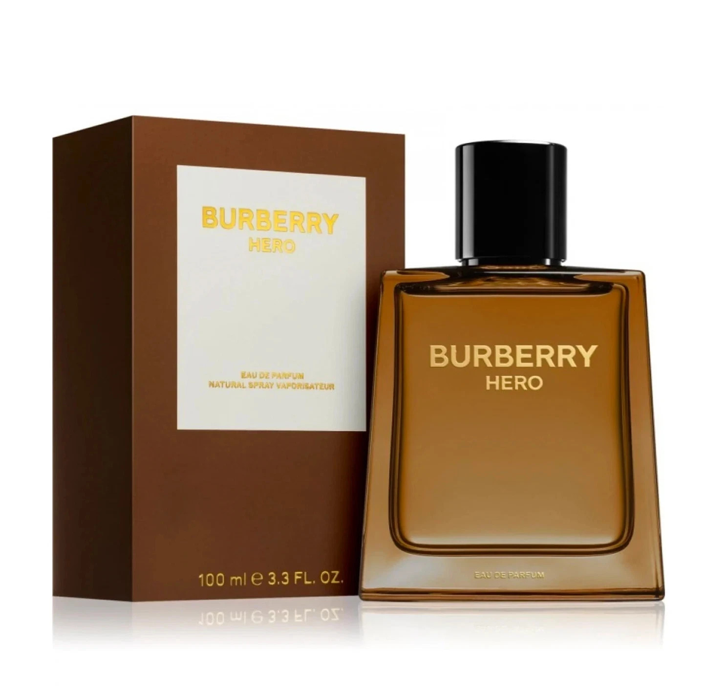 Burberry Hero for Men Parfum Eau de Parfum Spray Cologne 3.3oz 100ml New Sealed
