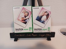 Fujifilm Instax Mini Instant Film 40 Sheets Total 2 Packs of 20 Brand New