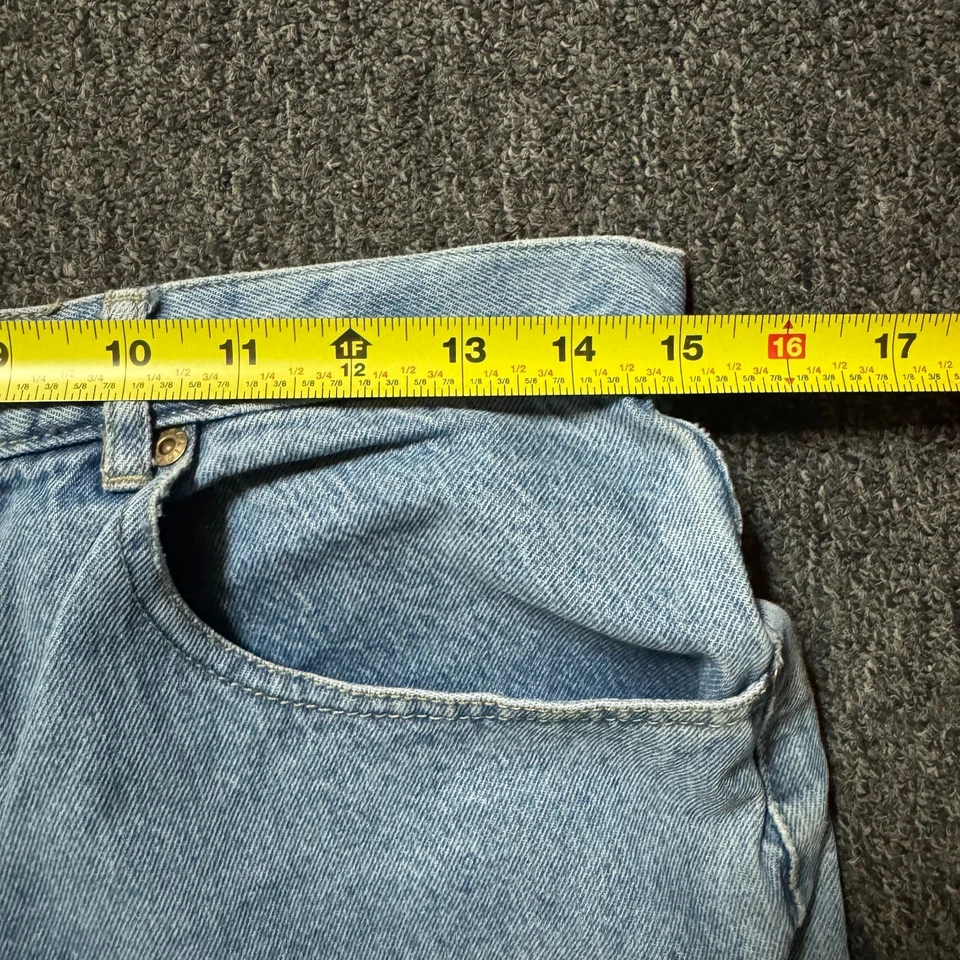 Pantalones de mezclilla vintage de tiro alto desgastados Lizwear para mujer - talla 26 Foto 3 de 4