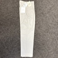 Vintage Liz Claiborne Wrinkle Free Cotton Hipster White Pants Size 6 NEW