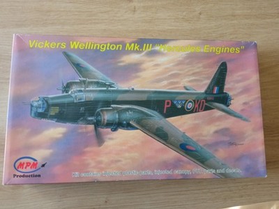 MPM  Vickers Wellington Mk.III ''Hercules Engines''  1:72