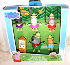 NRFB New Hasbro Peppa Pig Peppa's Camping Friends Peppa's Woodland Club