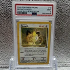 Pokemon PSA 9 Meowth WotC Black Star Holo Promo
