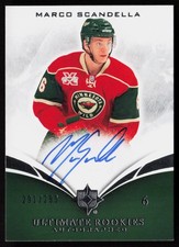 2010-11 Ultimate Collection Marco Scandella Ultimate Rookies AUTO /299