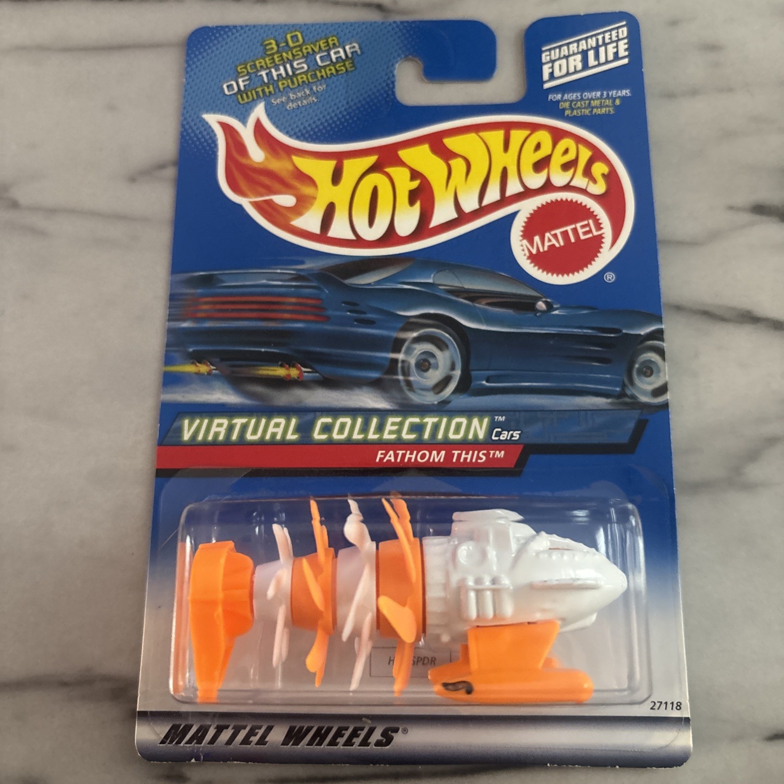 Hot Wheels. Fathom This. Virtual Collection. Brand New. 2000. Collector #152