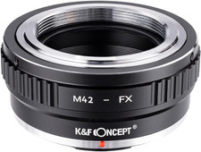 K F Concept Lens Mount Adapter Ring M42 42Mm Screw to Fuji Fujifilm FX Xpro1 X