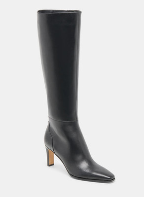 Dolce Vita Women's Emmi Leather Tall Boots in Black