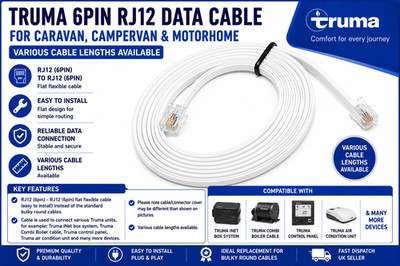 TRUMA iNET BOX CP PLUS DATA CABLE - FOR CARAVAN CAMPERVAN MOTORHOME