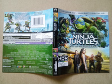 Teenage Mutant Ninja Turtles: Out of the Shadows -Blu Ray DVD 2016- Artwork Only