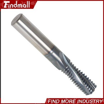 5/8-11 Carbide Thread Mill 4 Flutes .490 Cut Diameter 1/2'' Shank Diameter