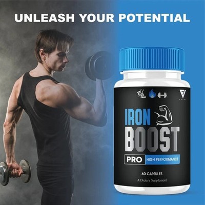 Iron Boost Pro High Performance Supplement, IronBoost USA