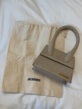 Authentic Jacquemus Le Chiquito Linen Greige