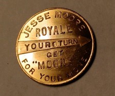 JESSE MOORE DISTILLING CO ROYALE GET MORE BETHSEMANE KY TOKEN YOUR TURN SPINNER