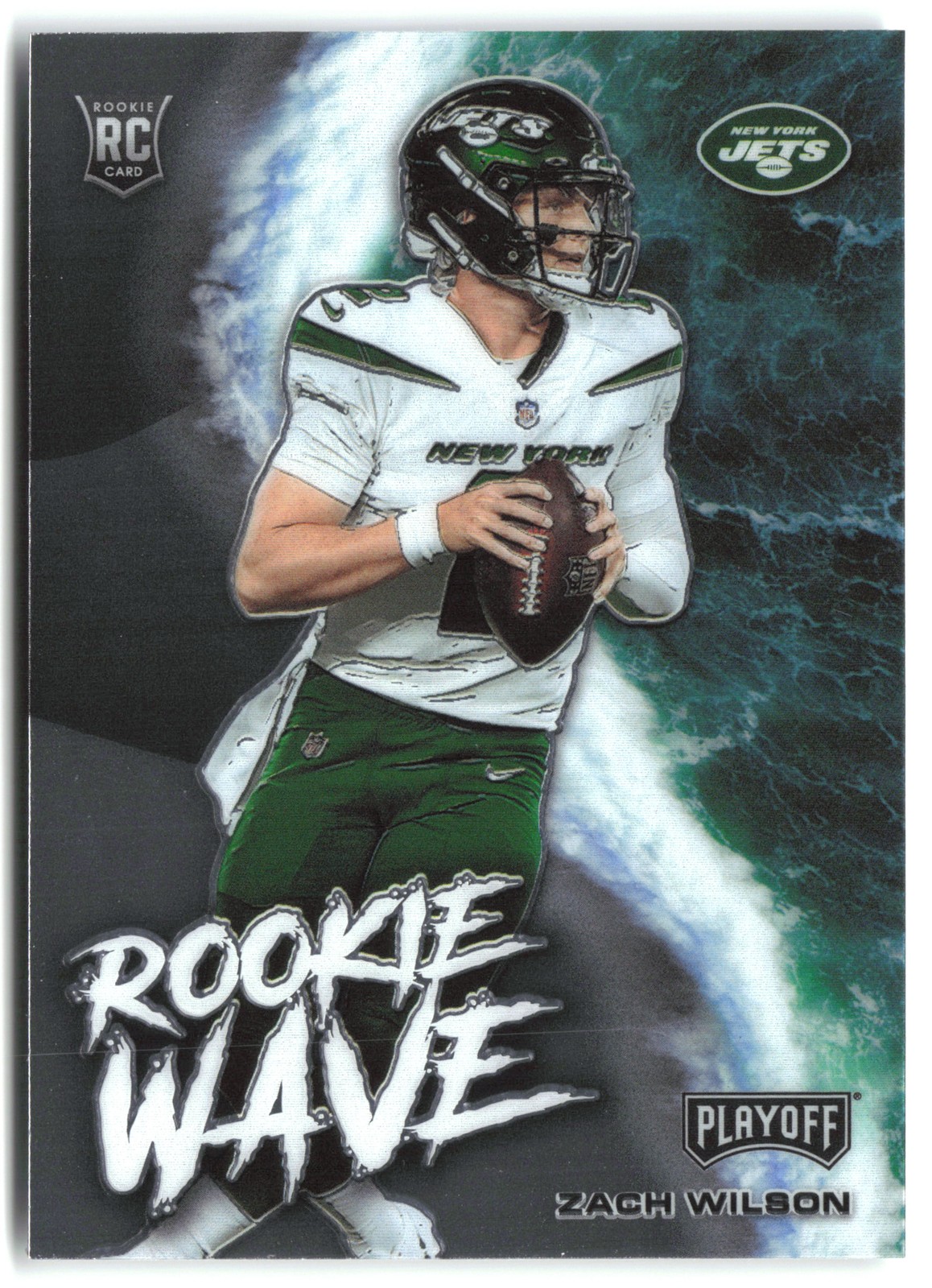 2021 Panini Playoff #RW-ZWI Zach Wilson Rookie Wave
