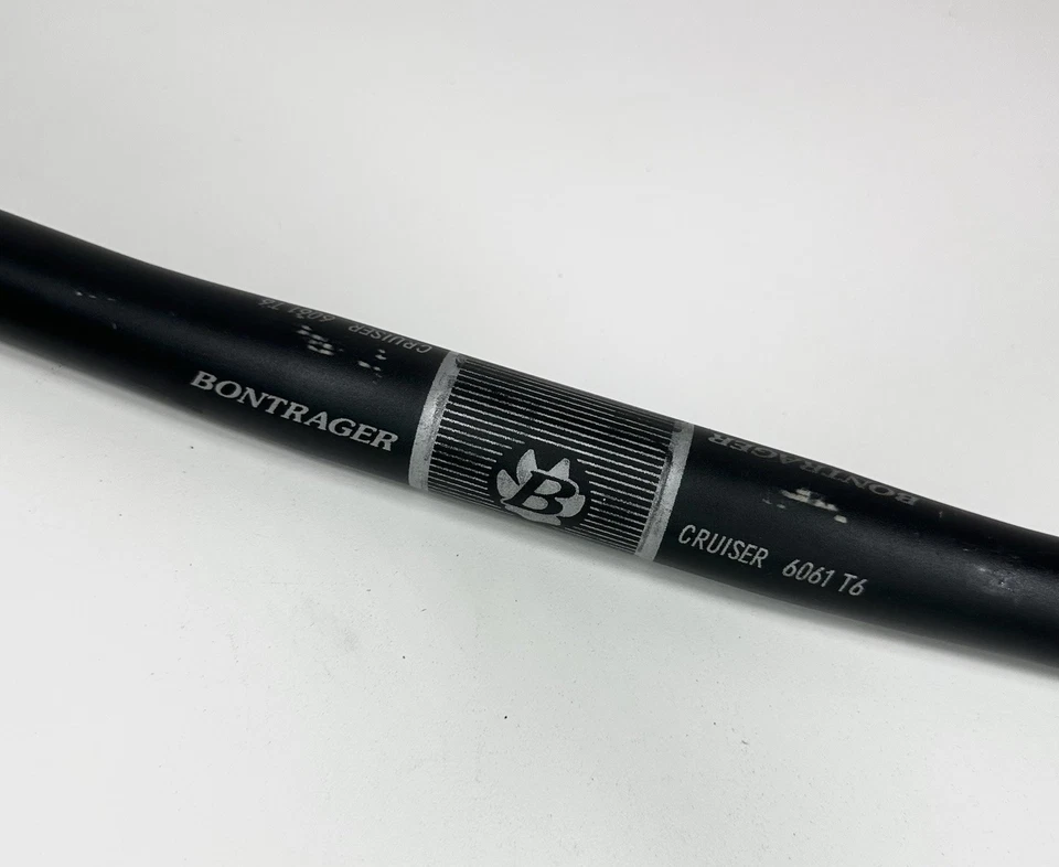 Guidão plano vintage Bontrager Cruiser mountain bike - Imagem 3 de 4