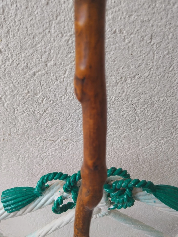 Canne art populaire Tête Sculptée - Photo 4/4