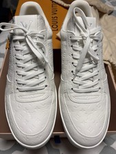 Louis Vuitton Rivoli Sneaker, Weiß, Größe 8,5