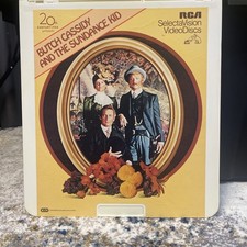1969 Butch Cassidy  Sundance Kid CED Movie Disc Newman Redford RCA