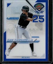 2025 Prospect Edition Baseball #21 Cam Cannarella Holo Prospect Ticket Blue /149