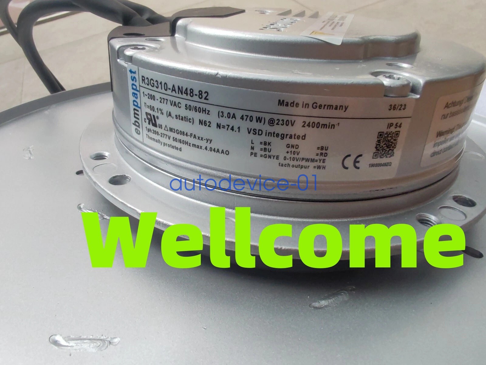 1pcs New R3G310-AN48-82 cooling Fan Fast delivery via DHL/FedEx