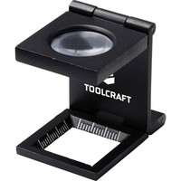 Toolcraft TO-10182522 FadenzäHler VergrößErungsfaktor: 10 X LinsengrößE: (Ø) 19