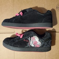 Vintage 90s Womens Airwalk Pink Rose Suede Skate Shoe Size 10 View ALL PICS