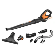 WG545.9 WORX 20V Cordless Blower with 8 Clean Zone Attachments (Tool Only)