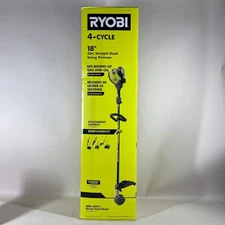 New Ryobi 18" 30cc Straight Shaft String Trimmer Lawn Trimmer RY4CSSVNM
