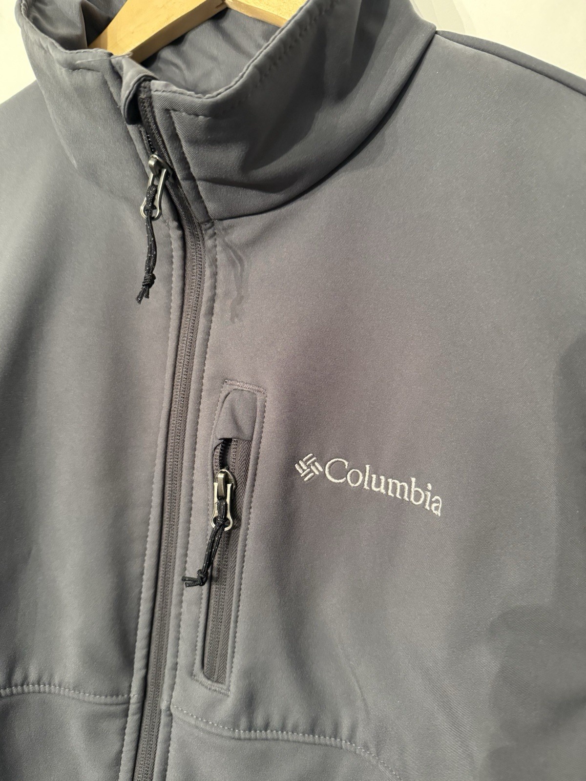 Columbia Ascender Softshell Grey Jacket, Fleece I… - image 2