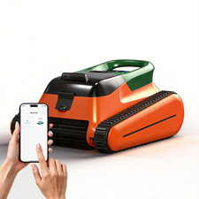 Poolroboter für Boden und Wand bis 200 m², Wasserlinienreinigung，App-Funktion