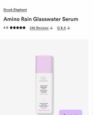 Drunk Elephant Amino Rain™ Glasswater Serum Authentic