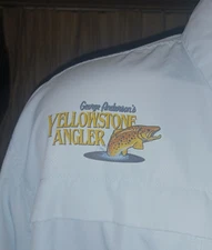 Simms Guide Series Fly Fishing Shirt George Anderson Yellowstone Angler XXL 